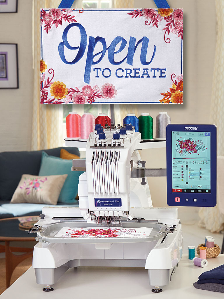 Embroidery Machine Entrepreneur 6 Plus 